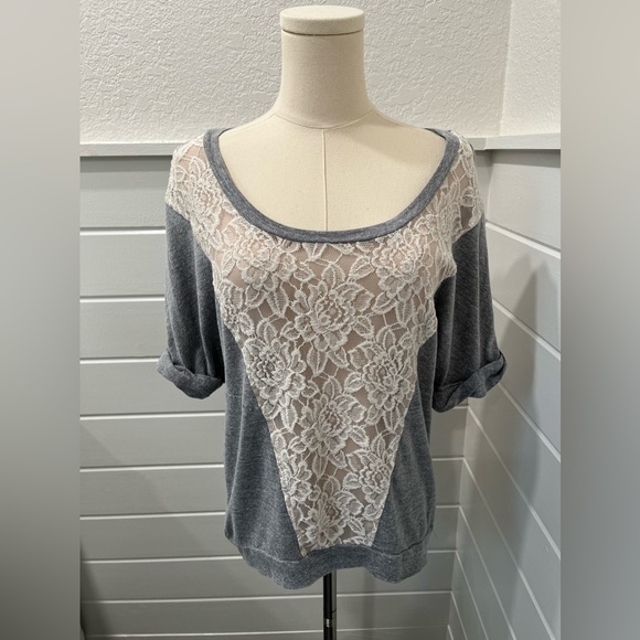 Lucca Couture lace detailed top - Picture 1 of 8